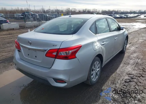 2019 Nissan Sentra Sv из США, поврежденный, VIN 3N1AB7AP9KY354923